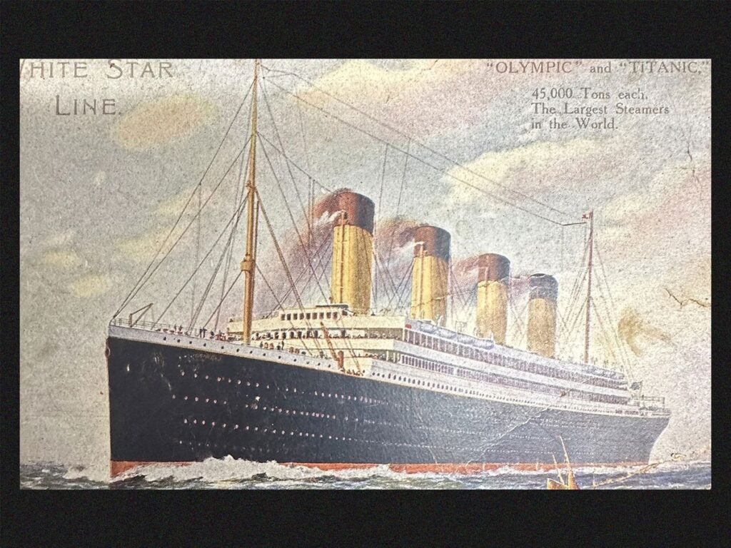 Before the Titanic Sank, a Cheerful Passenger Wrote in a Postcard That He Was 'Leaving for the Land of Stars and Stripes'