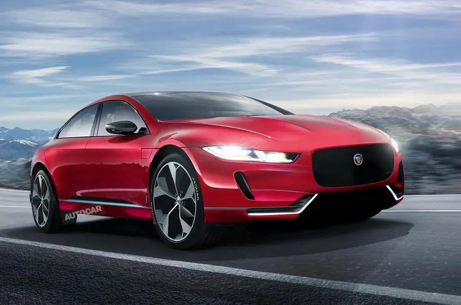 Jaguar's scrapped electric XJ pictured in production spec for first time