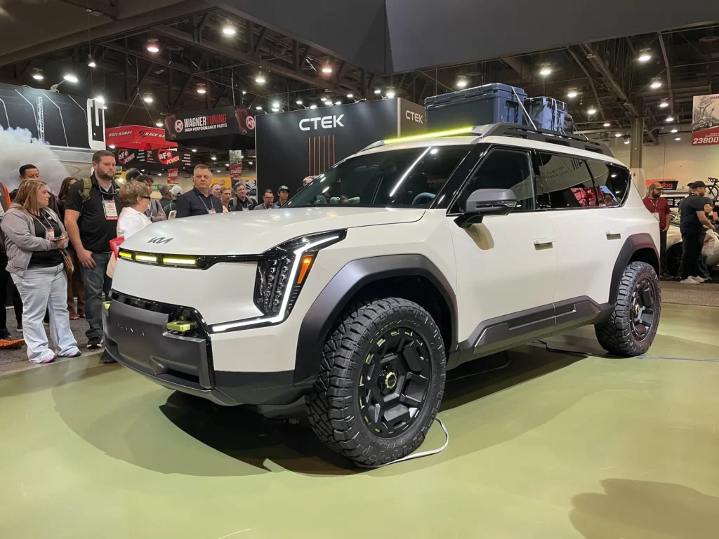 Kia EV9 ADVNTR concept preview EV's potential off-road upgrades