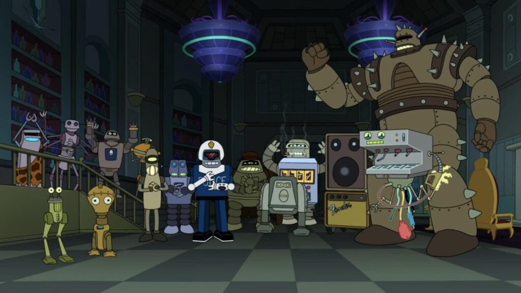 A One-Off Futurama Robot Was Originally Pitched As A Main Character