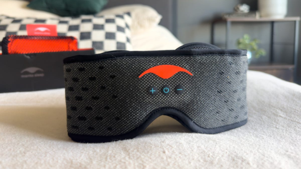 Here's What a Light Sleeper Thought of the High-Tech Manta Sound Sleep Mask