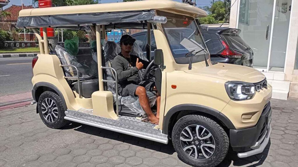 Maruti S-Presso Modified To Buggy In A Bali Hotel - Looks Interesting