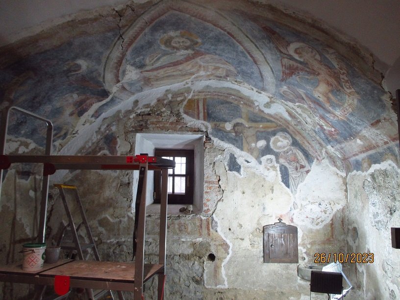 Medieval Frescoes Discovered in Slovakia