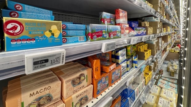 Butter prices soar in Russia amid surging inflation in war economy