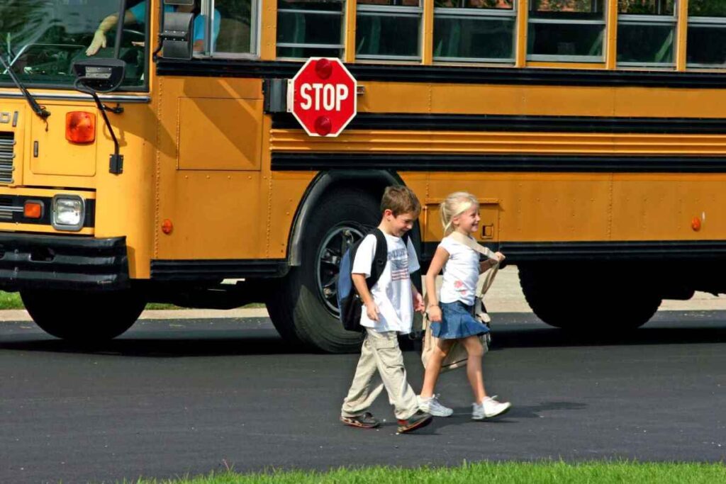 School bus driver dropped 40 children off miles from their homes