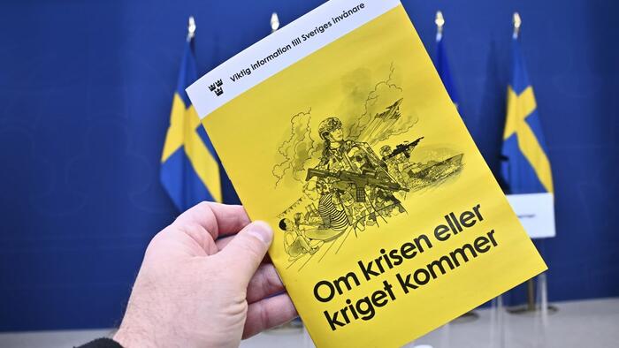 Millions Of Swedes Receive 'How To Survive War' Booklet From Government