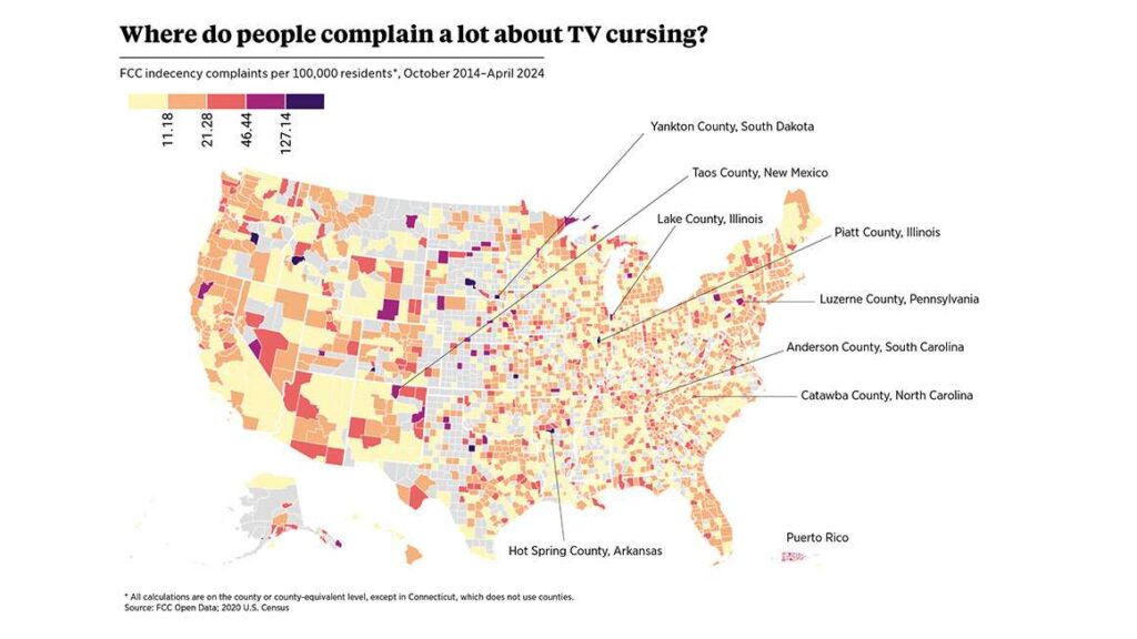 Where Do People Filing FCC Complaints Live?