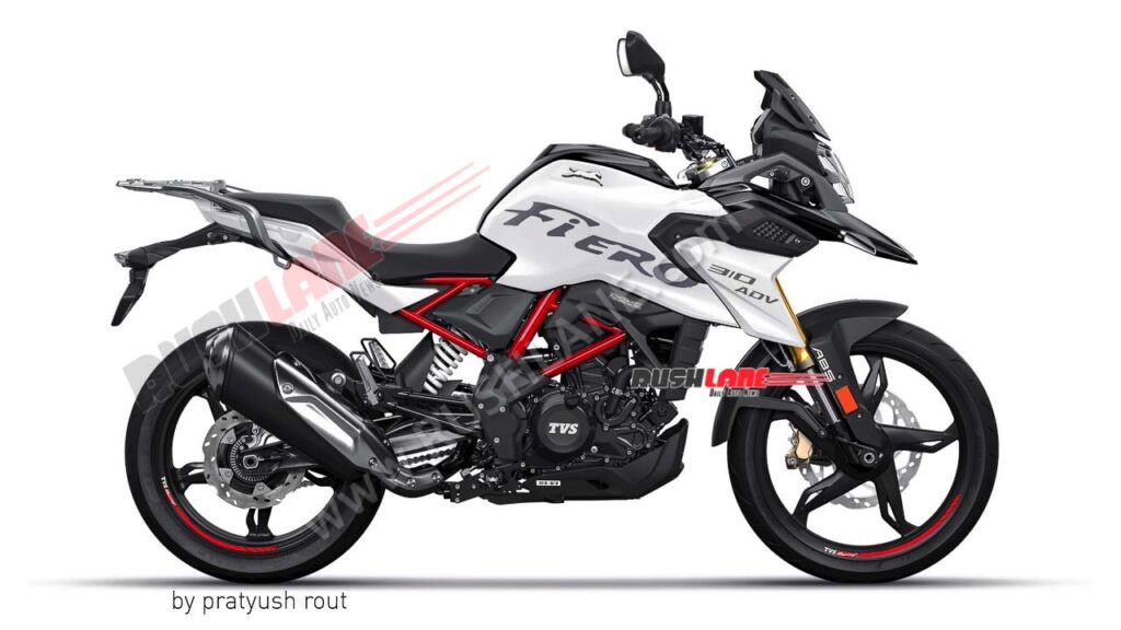 TVS Apache RTX 310 Render