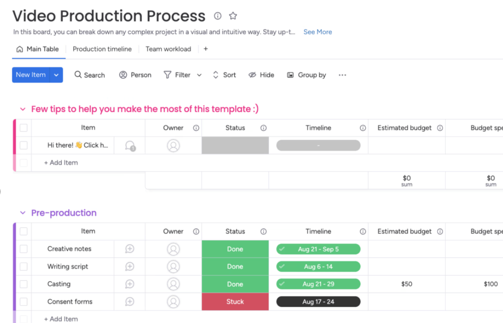 8 Video Production Templates You Can Use in < 30 Minutes