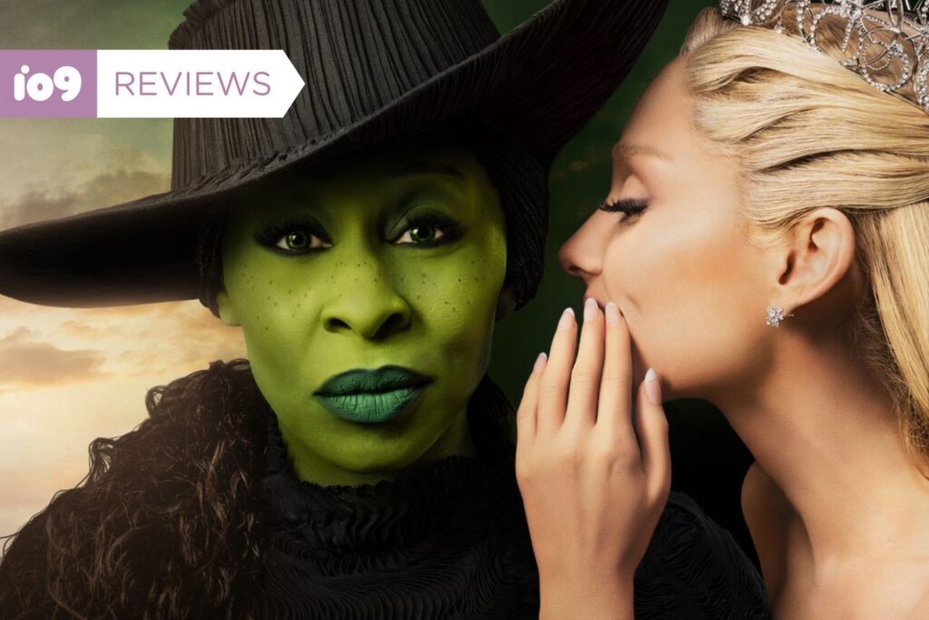 Cynthia Erivo and Ariana Grande in Wicked.