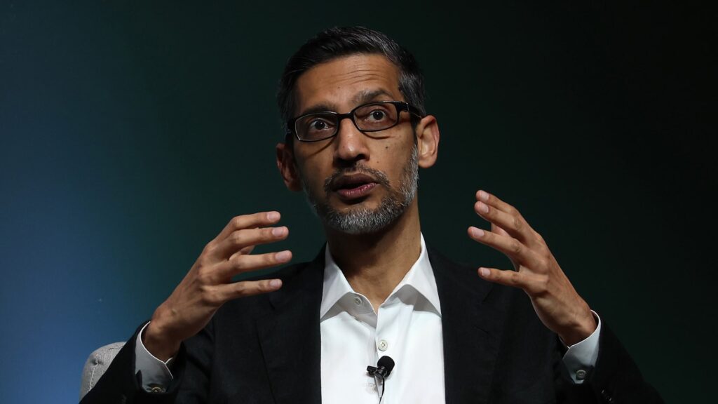 How Google's Sundar Pichai navigated a pressure-filled year