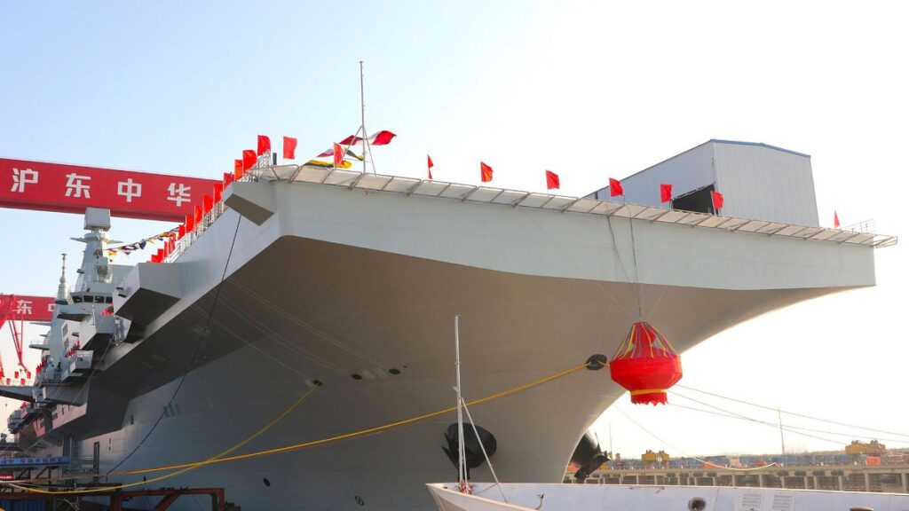 China launches new amphibious assault ship, enhancing naval power