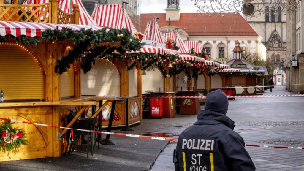 Man charged with murder in Germany's Christmas market attack