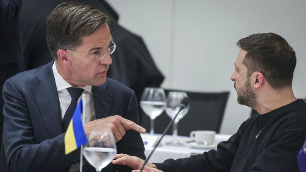 NATO's Rutte chides Zelenskyy for 'unfair' criticism of Scholz over missile refusal