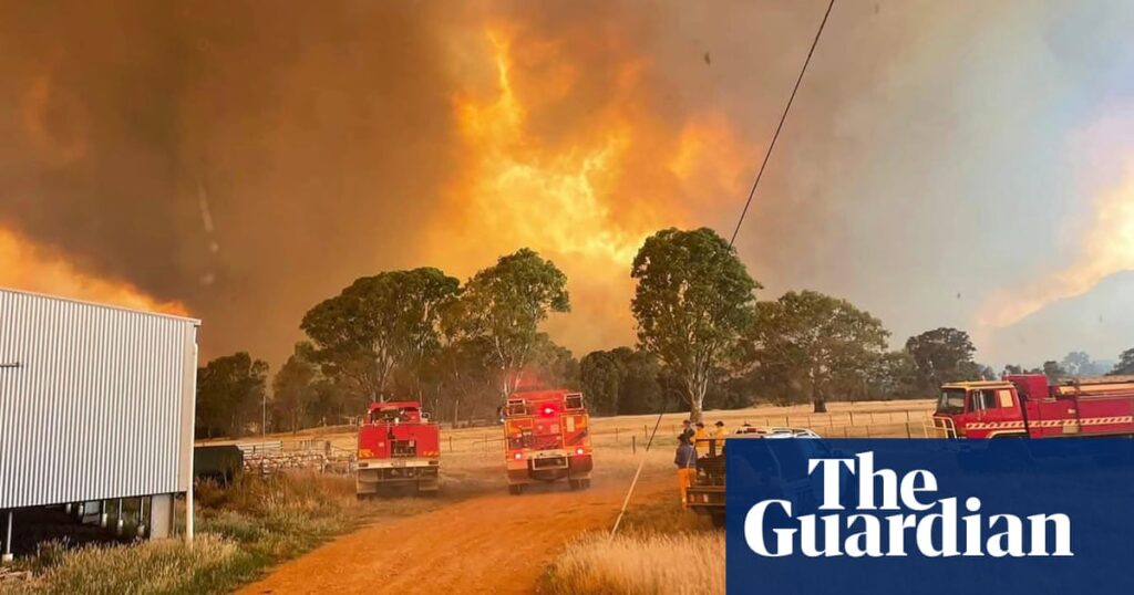 Victorian bushfires: fire services warn against travel in ‘critical part of the day’ as extreme conditions develop | Bushfires