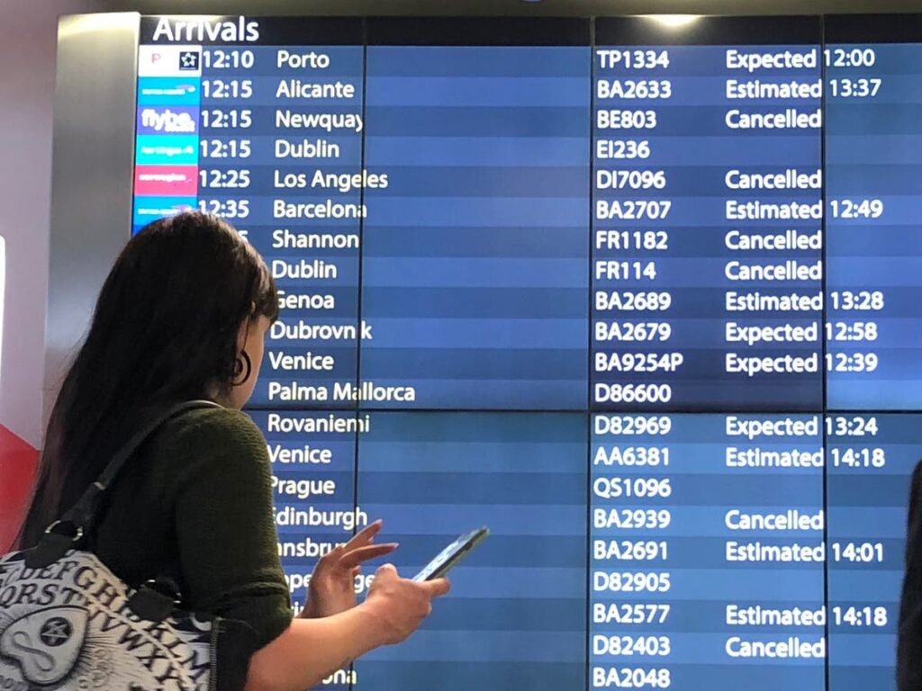 An acceptable level of travel cancellations? Discuss