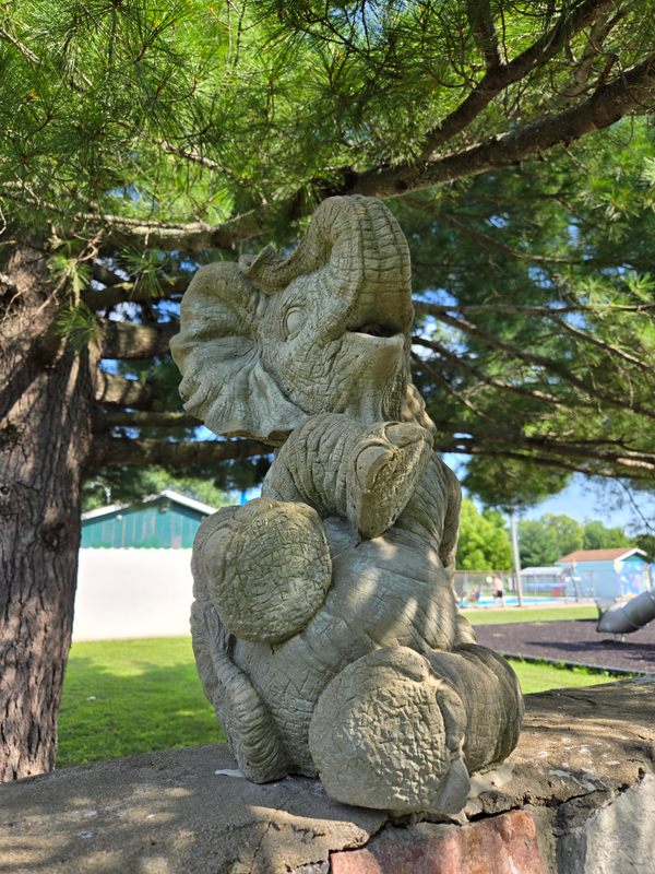 Norma Jean Circus Elephant Monument