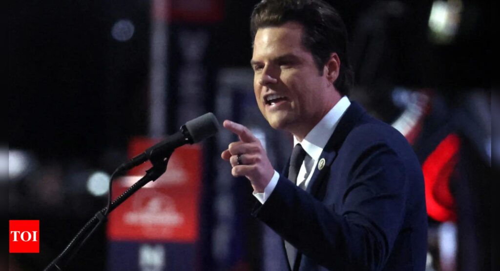 Matt Gaetz Ethics Report: Matt Gaetz reacts to ethics report: 'Giving funds to someone you...'