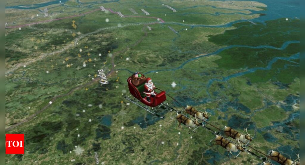 Where Is Santa: How far did Santa reach? When will he arrive in the US?