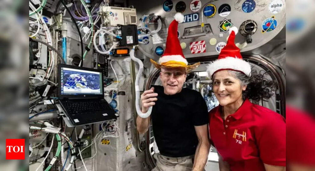 How astronauts stuck in space end up with Santa hats for Christmas? Internet flooded with conspiracy theories; Nasa responds