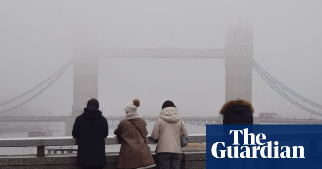 Thick fog expected to continue causing disruption at UK airports on Sunday | UK weather