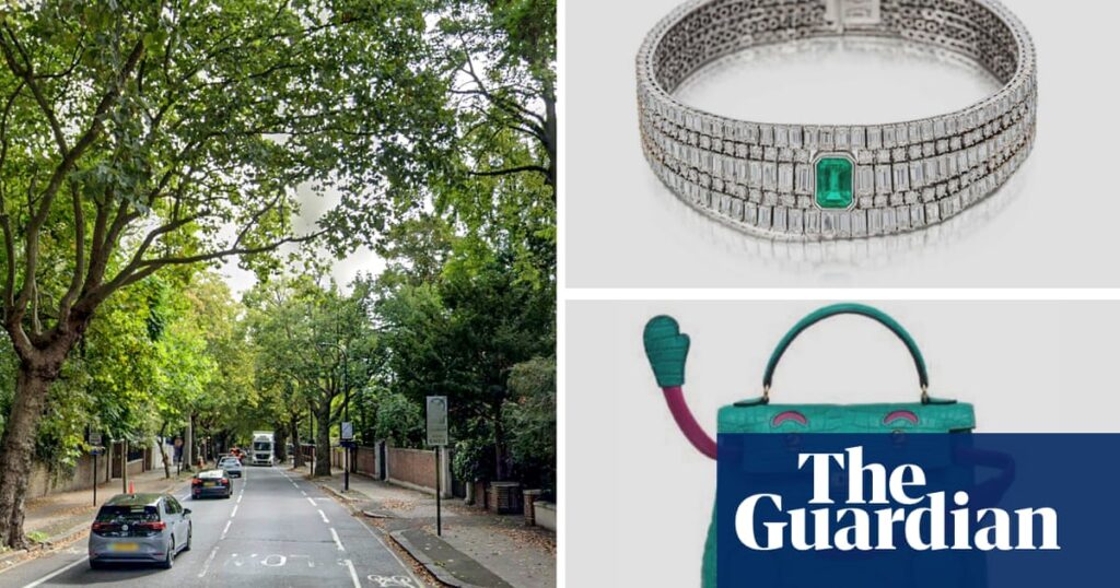 Jewellery worth £10.4m stolen from London home in one of Britain’s biggest burglaries | London