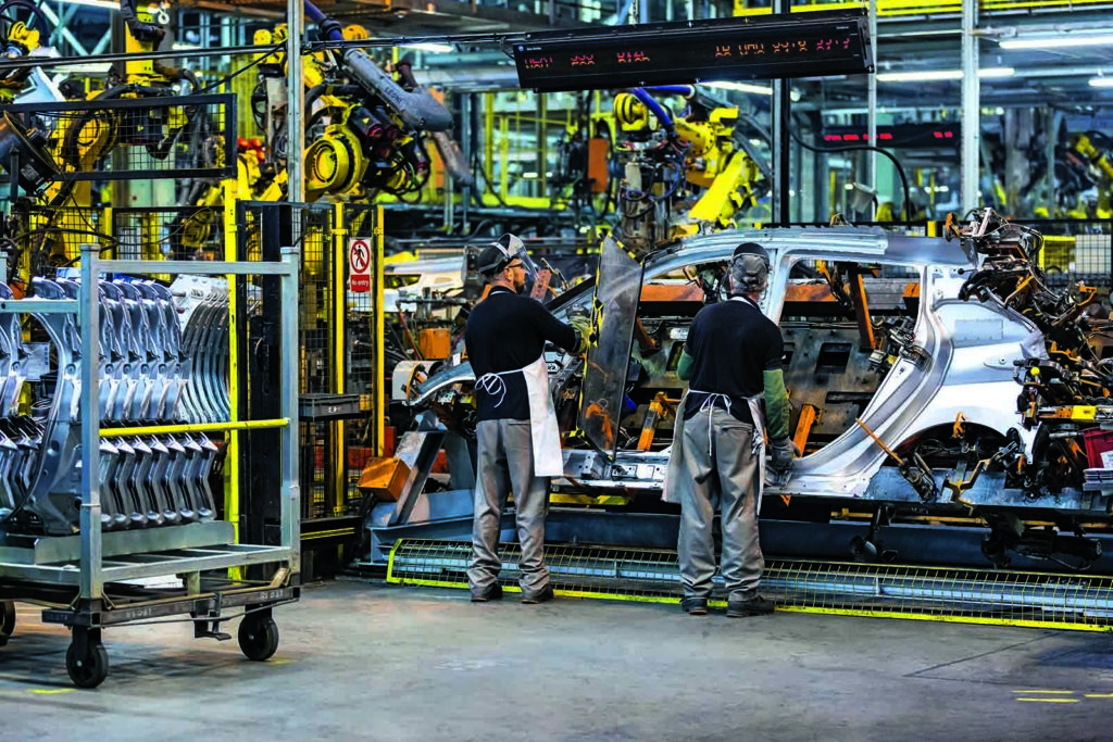 Inside the UK’s busiest car factory at Christmas