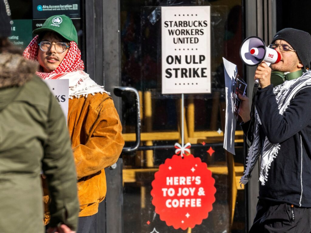 Starbucks strike expands to more than 300 US stores: Union | Labour Rights News