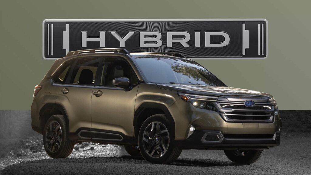 New Subaru Forester Hybrid Coming In Mid-2025