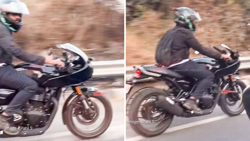 2025 Triumph Thruxton 400 Spied Undisguised Ahead Of Launch