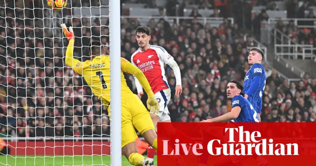 Arsenal v Ipswich: Premier League – live | Premier League