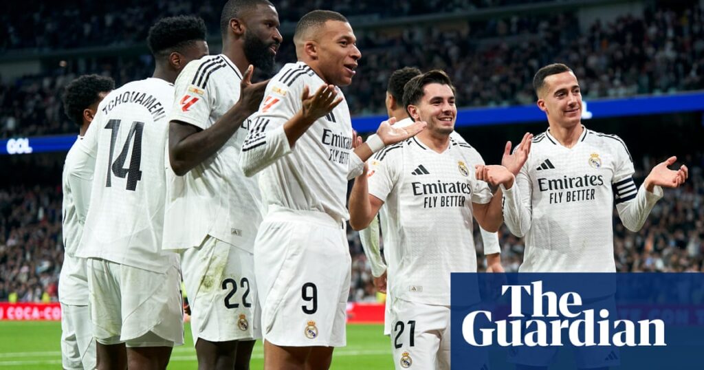 European football: Mbappé on target as Real Madrid climb to second in La Liga | European club football