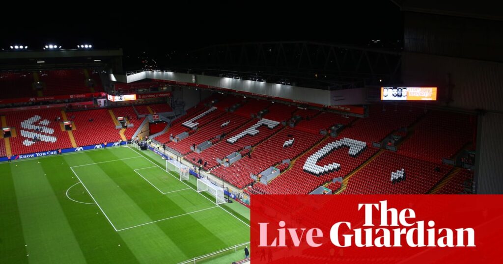 Liverpool v Leicester: Premier League – live | Premier League