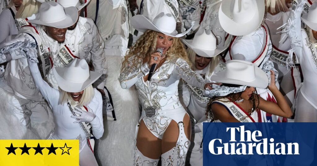 Beyoncé NFL half-time show review – country ho-ho-ho-down is playful and infectious | Beyoncé