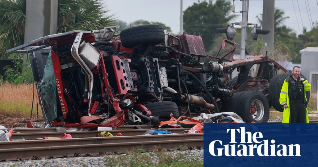 High-speed passenger train collides with firetruck in Florida, injuring 15 people | Florida