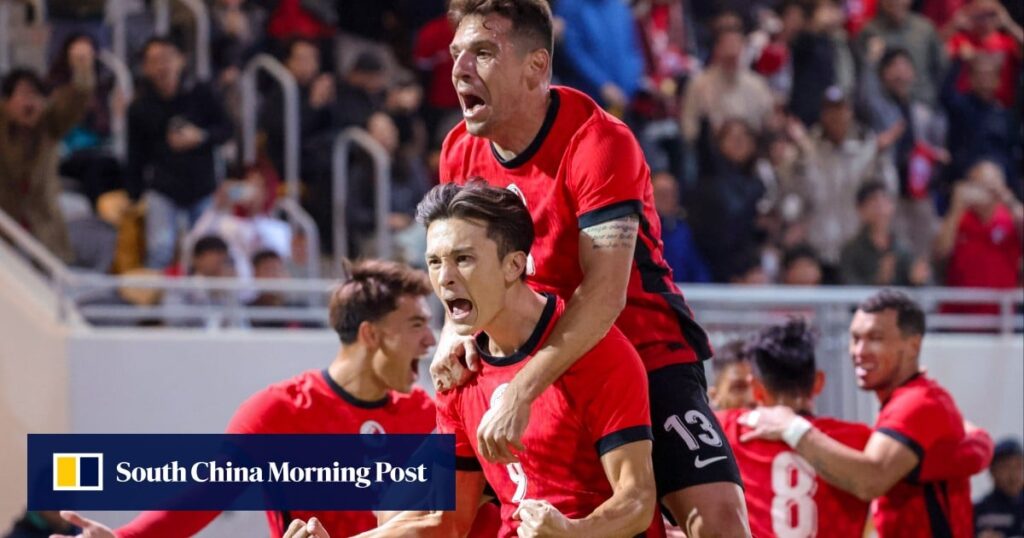 Hong Kong grab dramatic late win over Chinese Taipei to move step closer to EAFF finals