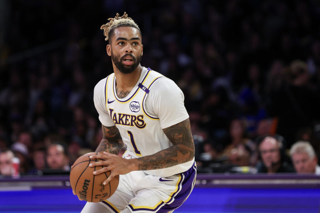 Lakers trade D'Angelo Russell to Nets for Dorian Finney-Smith, Shake Milton