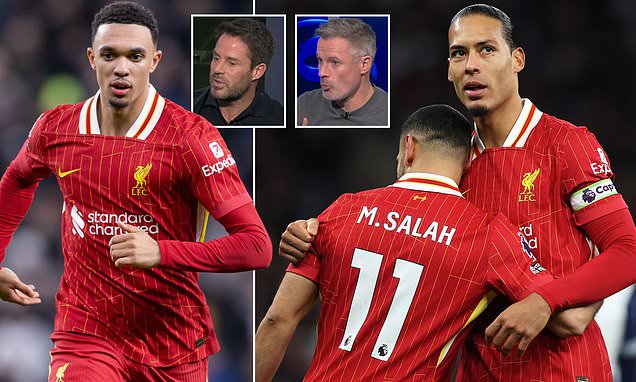 Mohamed Salah, Virgil van Dijk or Trent Alexander-Arnold? Jamie Carragher, Jamie Redknapp and Les Ferdinand choose which one Liverpool player they'd KEEP with trio all on expiring contracts