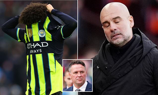 Mystic Mike! Michael Owen called Man City's struggles FOUR MONTHS AGO in shock pre-season prediction which has gone viral - as Pep Guardiola's champions slip into 7th after just one win in eight