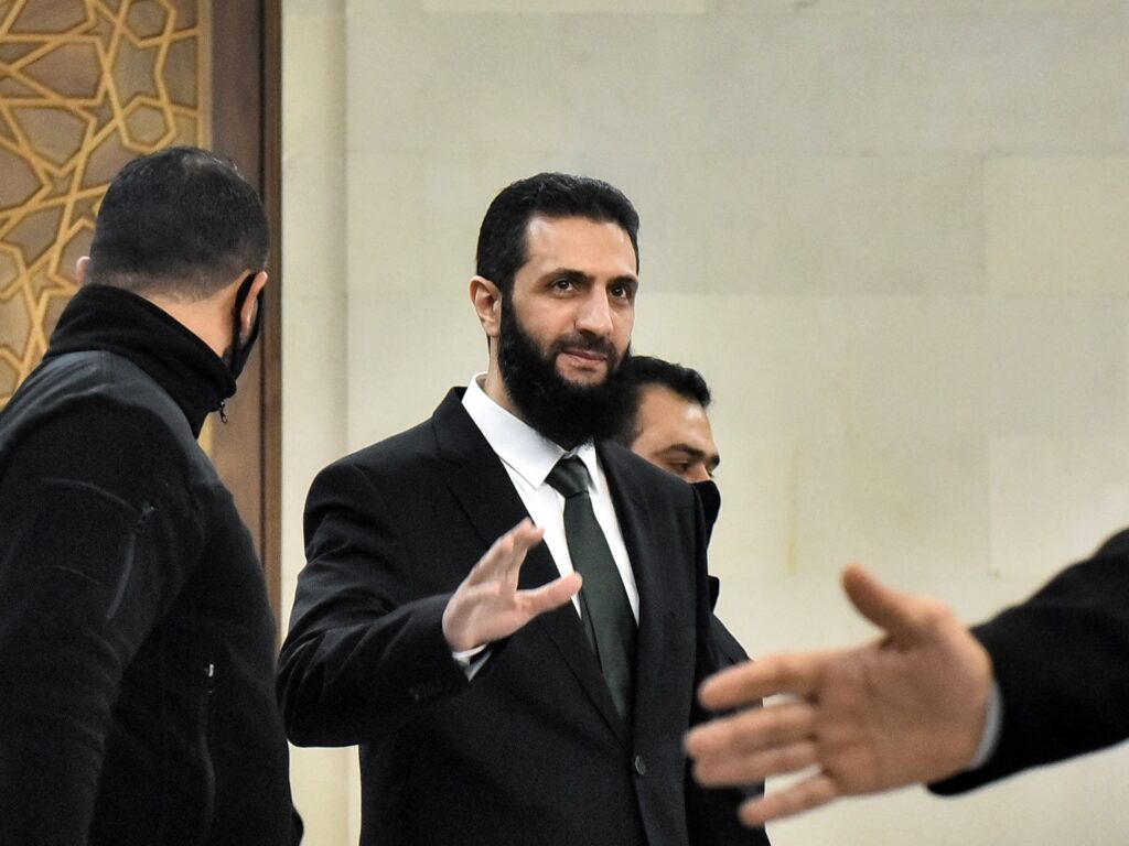 Syria’s de facto leader says holding elections could take up to four years | Syria's War News