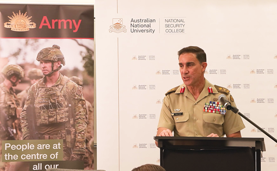 Australian Army chief diagnoses three key challenges to the army profession