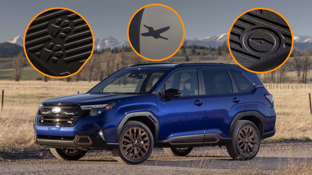 Here's What All the 2025 Subaru Forester Easter Eggs Mean