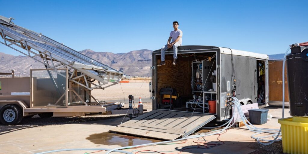 Solar-powered desalination | MIT Technology Review