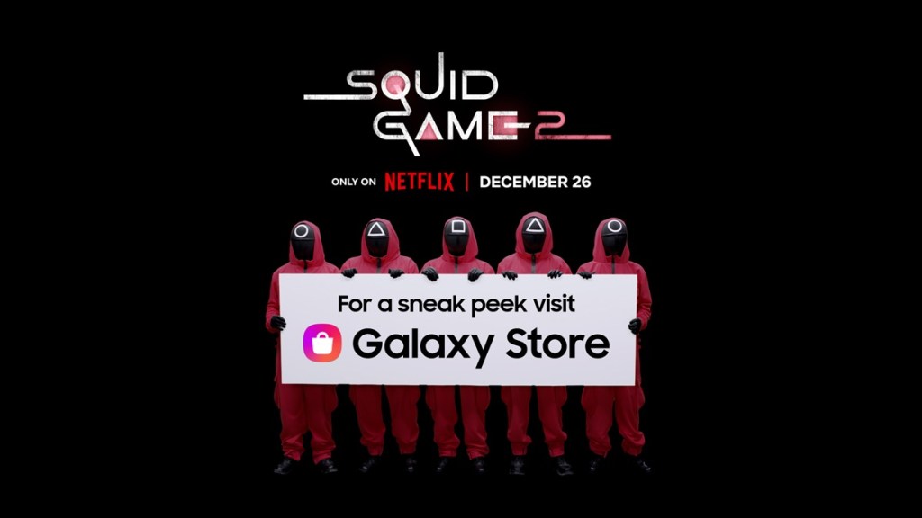 Samsung and Netflix partner on Squid Game Season 2 and Squid Game Unleashed