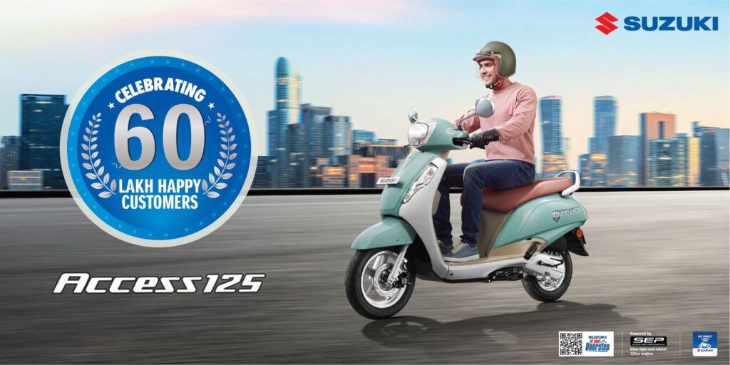 Suzuki Access 125 Production at 60 lakhs: From First to Favourite