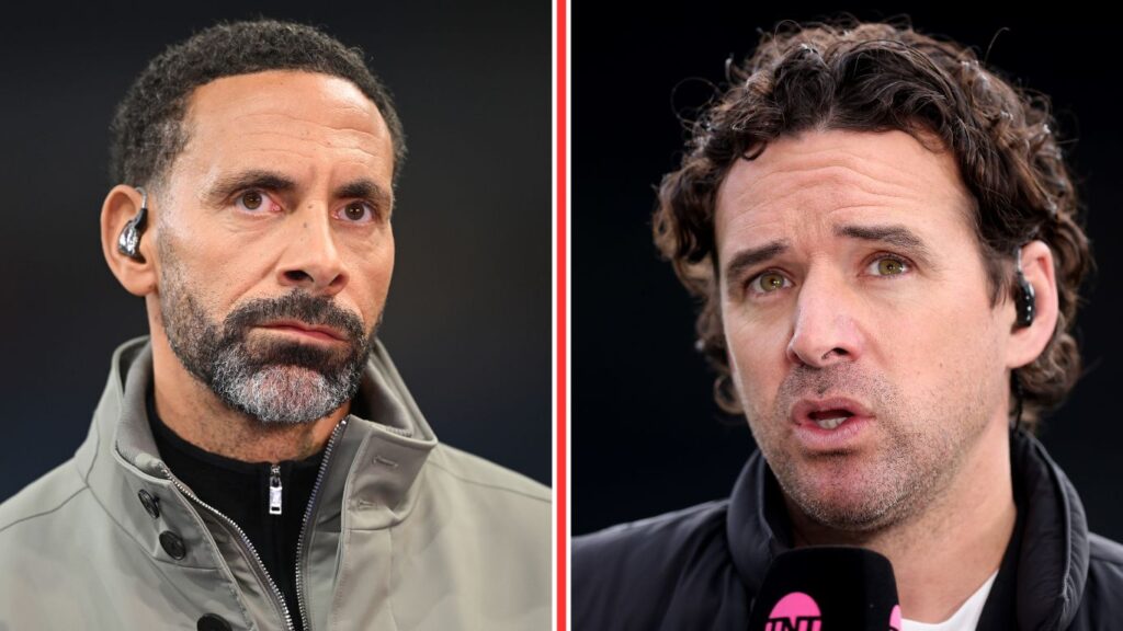 "Get Rio some water" - Ferdinand clashes with Owen Hargreaves in Liverpool, Chelsea debate