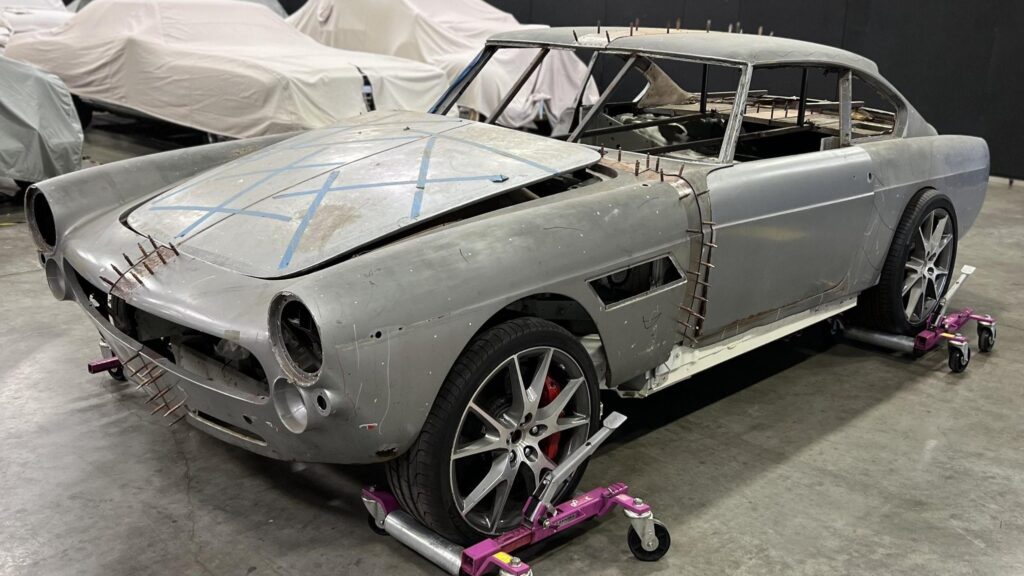 Finishing This Body-Swapped Ferrari California Is the Best Kind of Winter Project