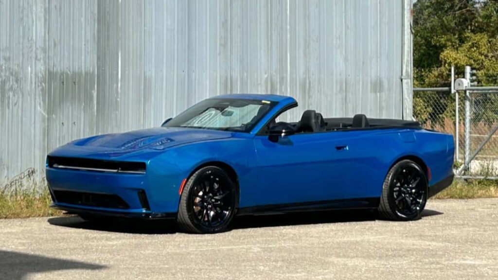 Someone Already Cut the Roof Off a New Dodge Charger