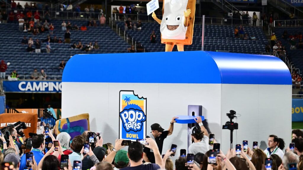 College football's unhinged Pop-Tarts Bowl inspired memes, religious imagery, and so much more