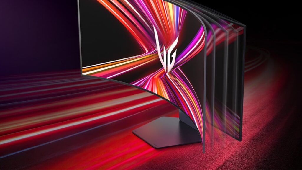 A look at LG's award-winning bendable 5K2K gaming monitor